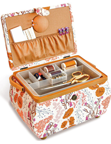 Caja de costura Bluebells L