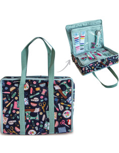 Bolso multi-bolsillos todo en uno L Needle & Thread