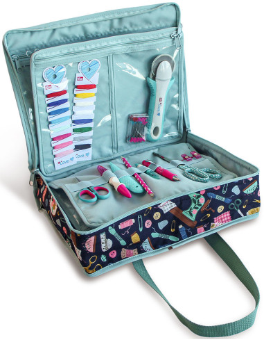 Bolso multi-bolsillos todo en uno L Needle & Thread