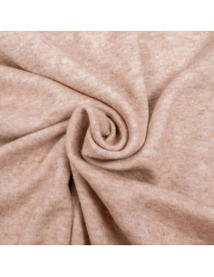 Tejido de punto angora - Rosa claro