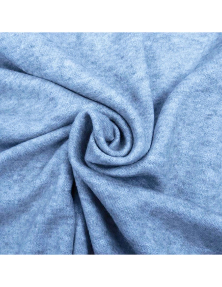 Tejido de punto angora - Azul