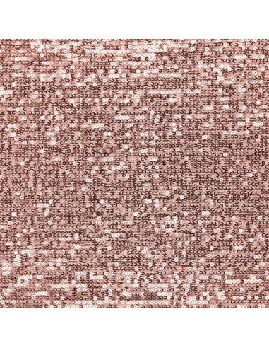Tejido elástico de lentejuelas - Rosa