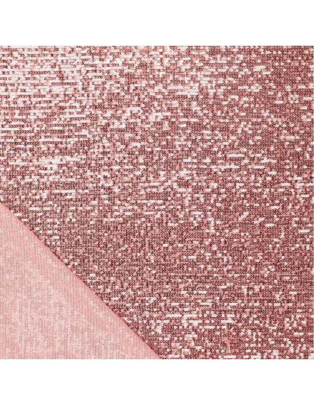Tejido elástico de lentejuelas - Rosa