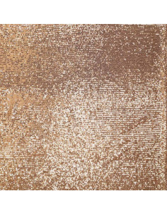 Tejido elástico de lentejuelas - Oro oscuro 2