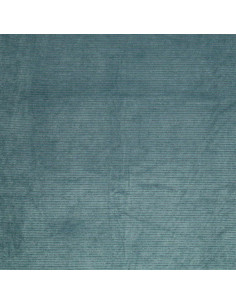 Tejido de terciopelo a rayas lurex - Gris azul 2