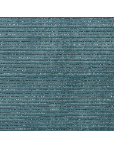 Tejido de terciopelo a rayas lurex - Gris azul