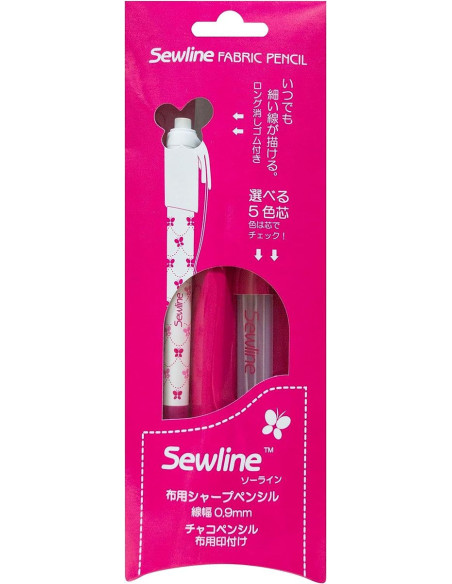 Portaminas de tiza extra fino Sewline - Blanco