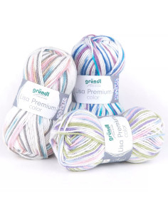 Hilo para tejer Lisa Premium color Gründl