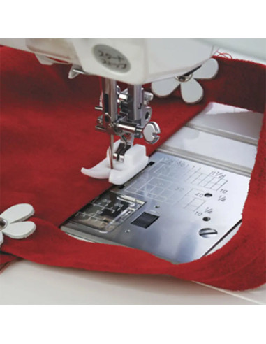 Kit de pie de teflón y placa de agujas ultra deslizante Janome
