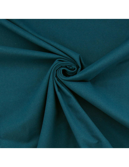 Tela de franela - Azul petróleo
