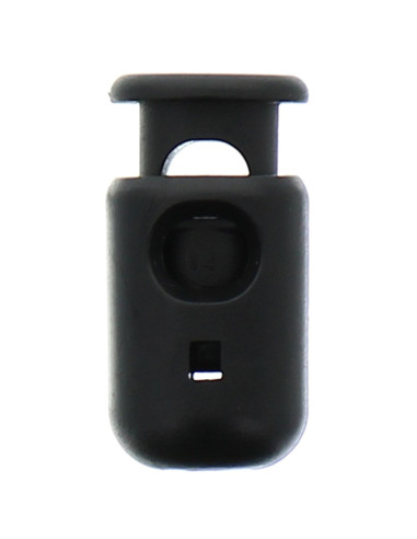 Tope de cordón YKK - Negro