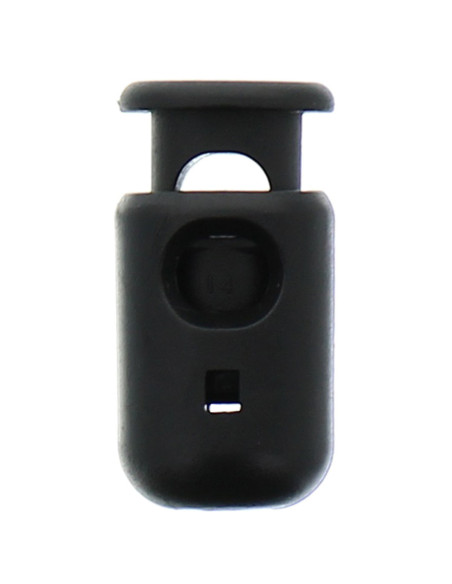 Tope de cordón YKK - Negro