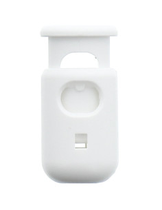 Tope de cordón YKK - Blanco