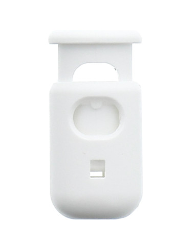 Tope de cordón YKK - Blanco