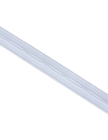 Elástico de ojales de nylon - Blanco