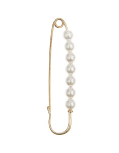 Alfiler de kilt 76 mm - Oro con perlas 2