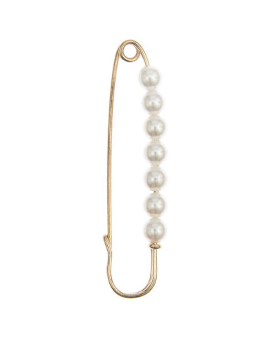 Alfiler de kilt 76 mm - Oro con perlas