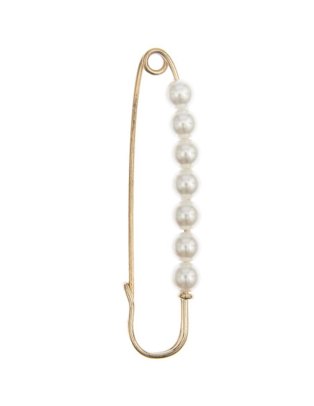 Alfiler de kilt 76 mm - Oro con perlas