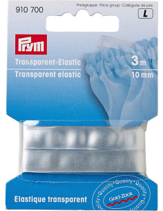 Elástico transparente