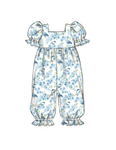 Patrón de pelele - Butterick 6950 2