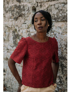 Patrón de blusa Cicadella - Maison Fauve