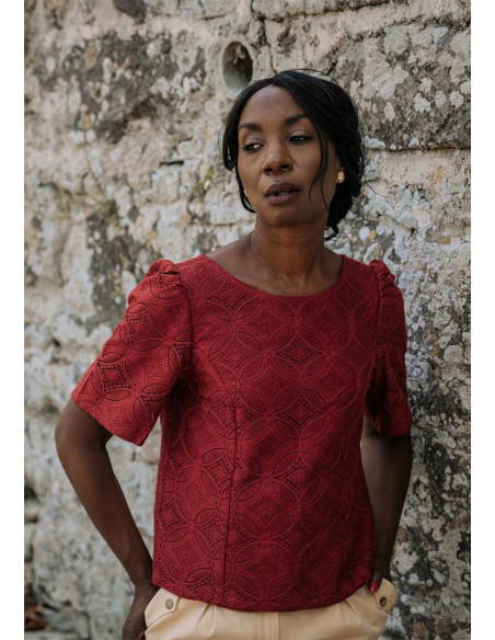 Patrón de blusa Cicadella - Maison Fauve