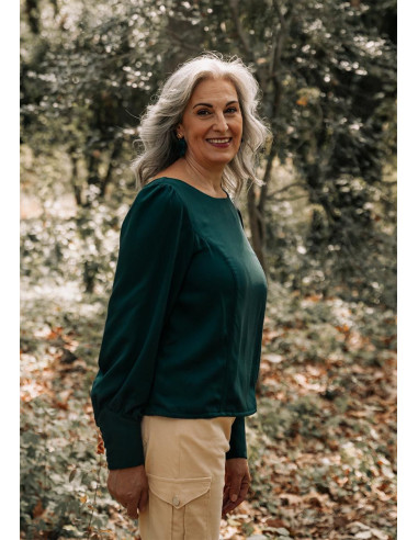 Patrón de blusa Cicadella - Maison Fauve