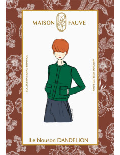Patrón de chaqueta Dandelion - Maison Fauve 2