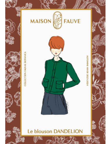 Patrón de chaqueta Dandelion - Maison Fauve
