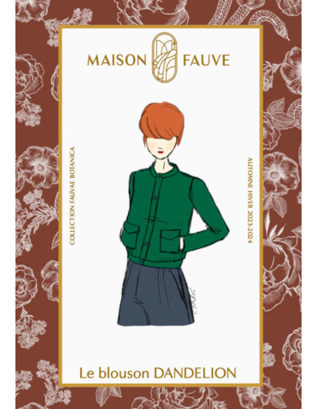 Patrón de chaqueta Dandelion - Maison Fauve
