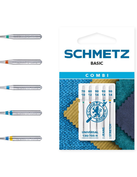 Agujas surtido Combi Basic Schmetz