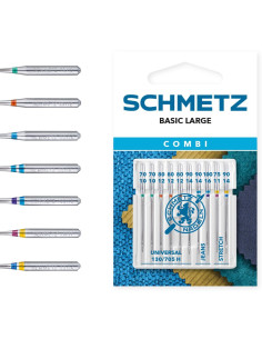 Agujas surtido Combi Basic Large Schmetz