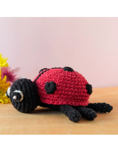 Kit de crochet - Daisy la mariquita