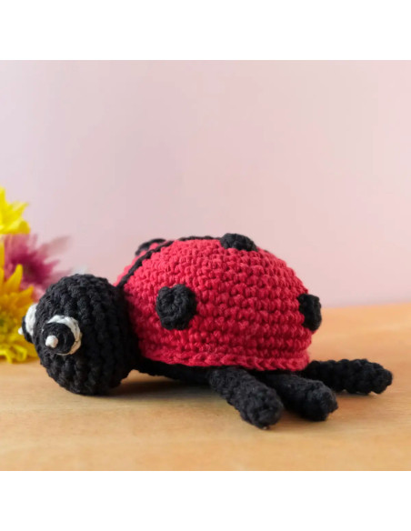 Kit de crochet - Daisy la mariquita