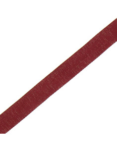 Correa de algodón para bolso brillante - Burdeos 2