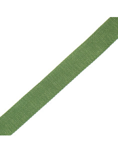 Correa de algodón para bolso brillante - Verde salvia 2