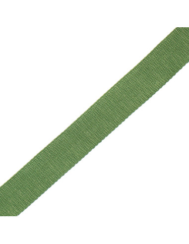 Correa de algodón para bolso brillante - Verde salvia