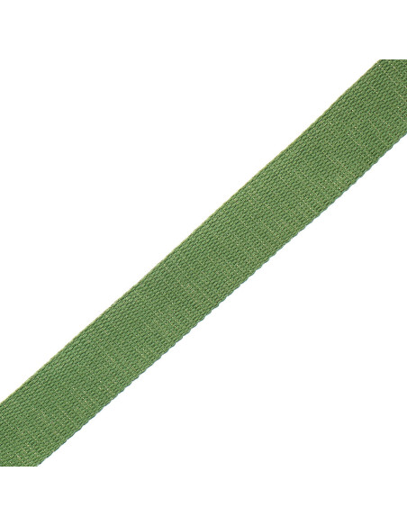 Correa de algodón para bolso brillante - Verde salvia