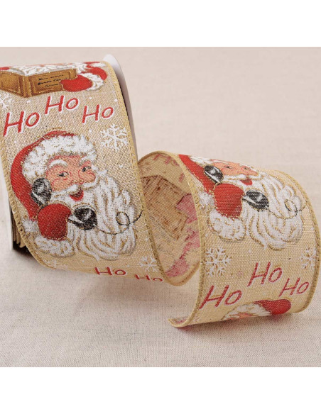 Cinta Papá Noel - Beige