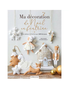 Libro mi decoración de Navidad en fieltro