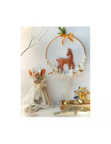 Libro mi decoración de Navidad en fieltro