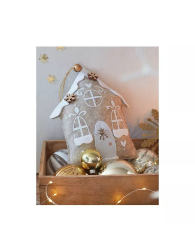 Libro mi decoración de Navidad en fieltro