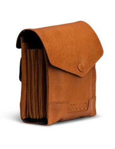 Estuche de almacenamiento de cuero para agujas intercambiables Muud Betina - Whisky 2