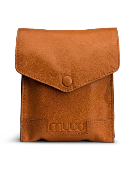 Estuche de almacenamiento de cuero para agujas intercambiables Muud Betina - Whisky
