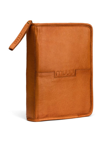 Estuche de almacenamiento de cuero para agujas intercambiables Muud Effi - Whisky