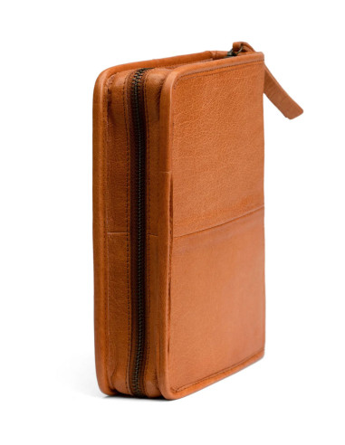 Estuche de almacenamiento de cuero para agujas intercambiables Muud Effi - Whisky