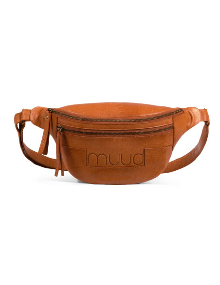 Riñonera de cuero Muud Vegas - Whisky