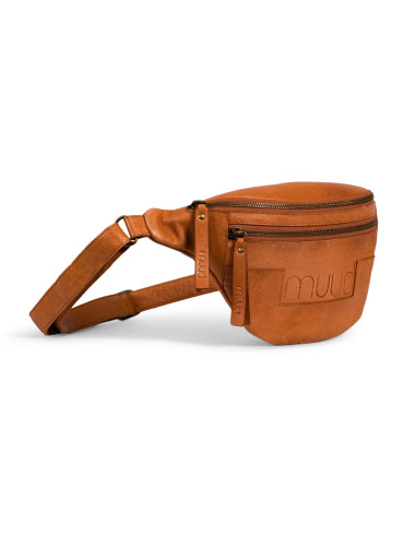 Riñonera de cuero Muud Vegas - Whisky