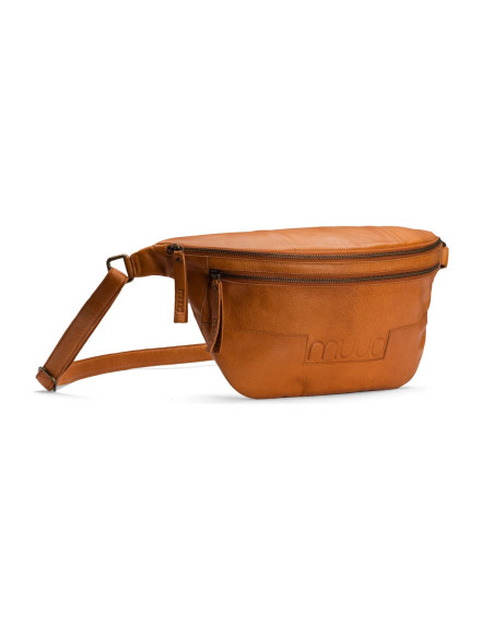 Riñonera de cuero Muud Vegas XL - Whisky