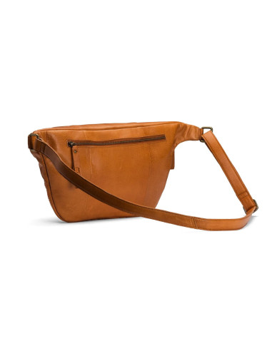 Riñonera de cuero Muud Vegas XL - Whisky